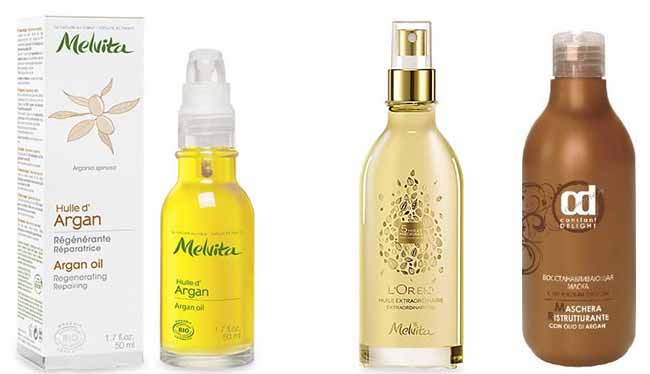 Cosmétique à l'huile d'argan