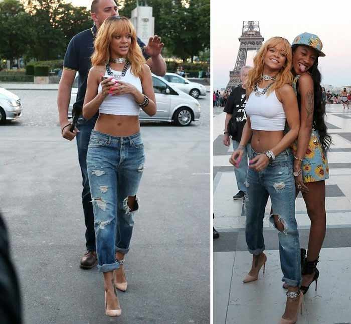 Rihanna in boyfriends