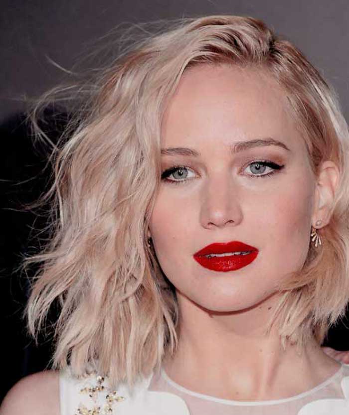 Jennifer Lawrence coupe de cheveux 2016