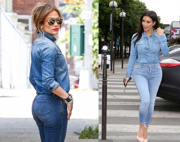 Comment porter un jean skinny pour les filles avec des formes appétissantes Photo 2