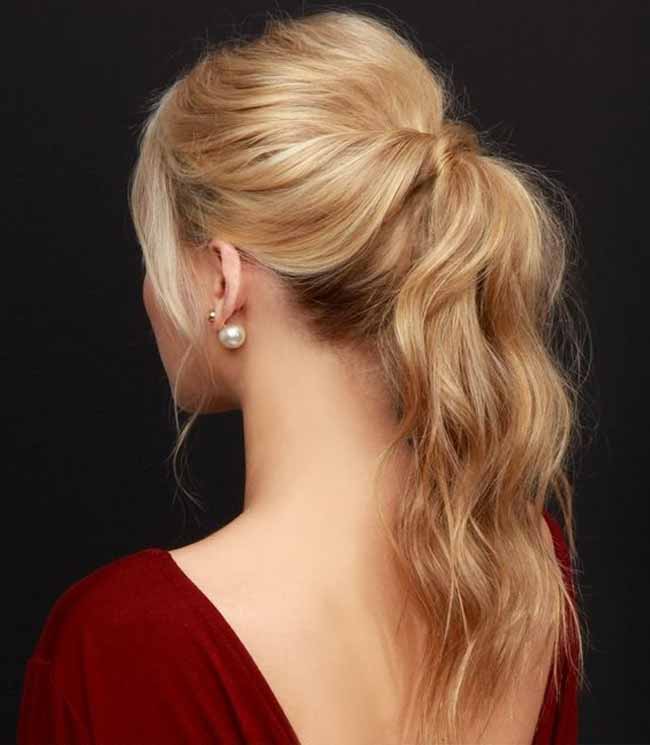 Simple hair styling