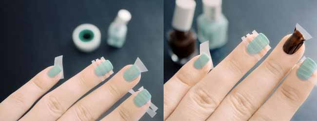 Comment faire un triangle sur vos ongles à la maison
