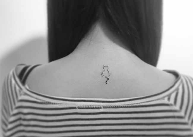 Mini tatouage - exemple