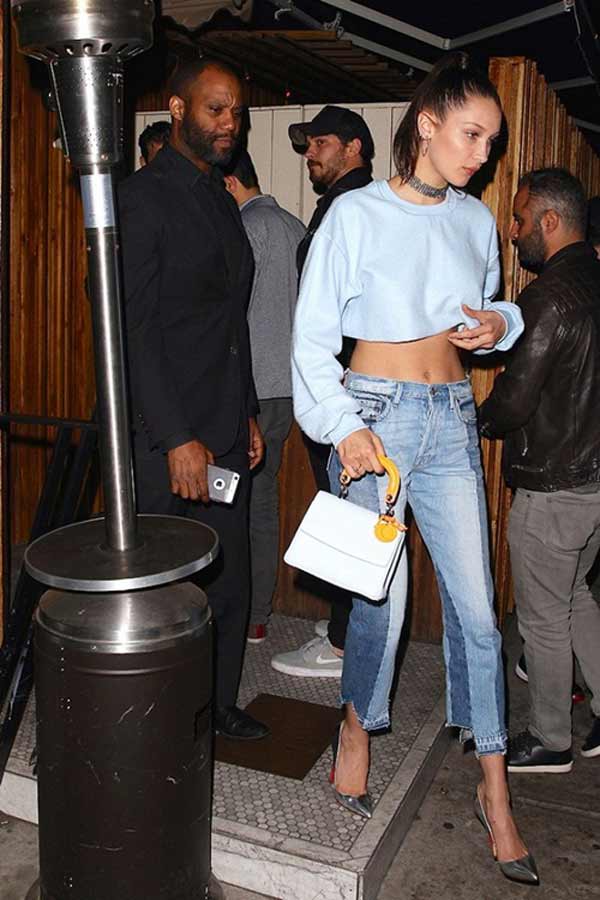 Jean Bella Hadid 2 couleurs