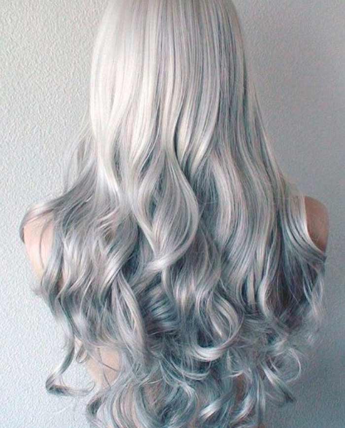 Dark gray Ombre.