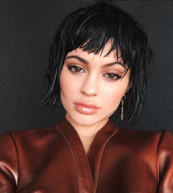 Kylie's short haircut