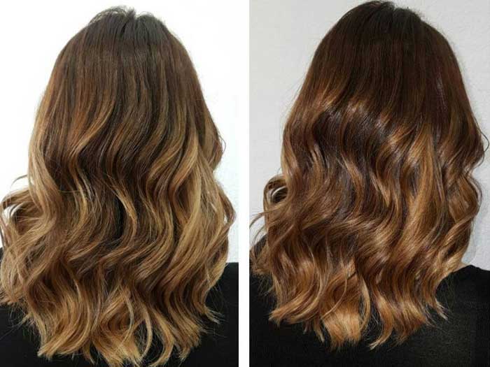 Tiger eye - hair coloring technique