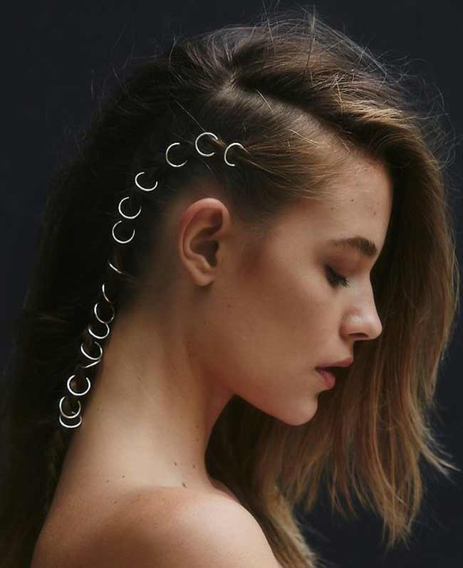 Stylish hair chain