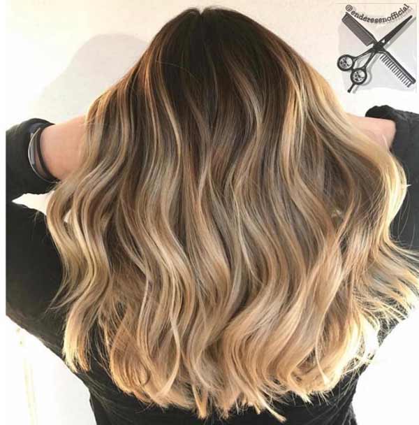 Ombre caramel