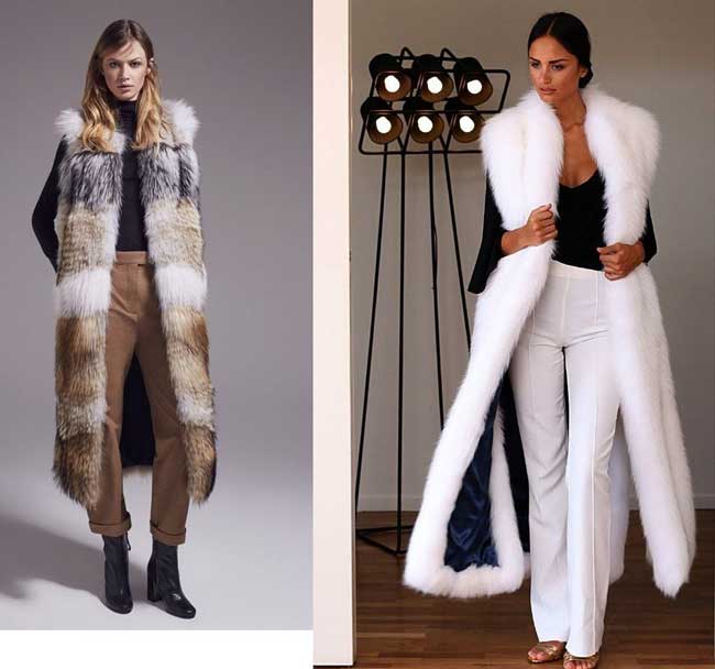 Comment porter un gilet en fourrure : 15 looks chics (photos)