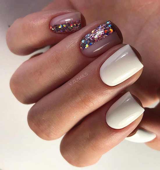 Manicure for short nails