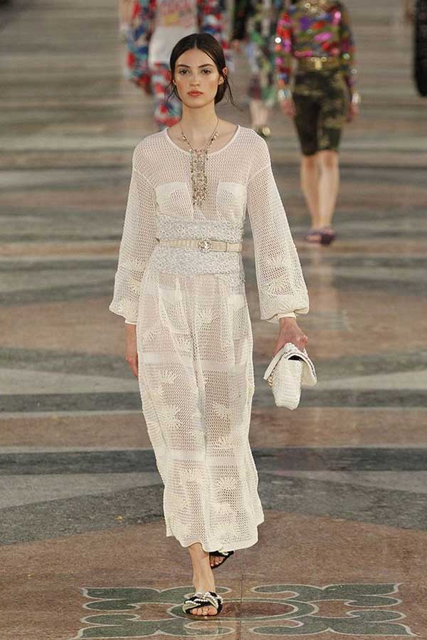 Chanel - lace dress