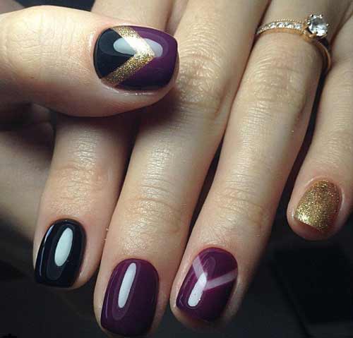 Color and design to increase the length of your nails