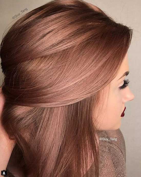 Belle couleur de cheveux tendance 2017