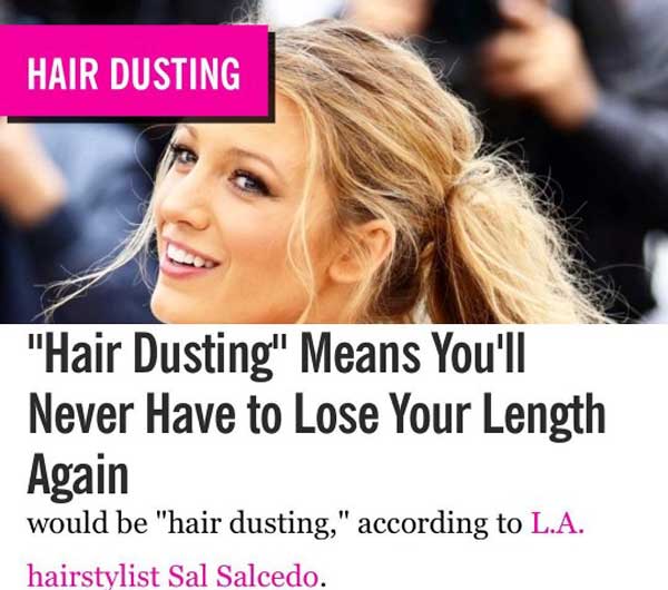 Split Ends Dusting Treatment