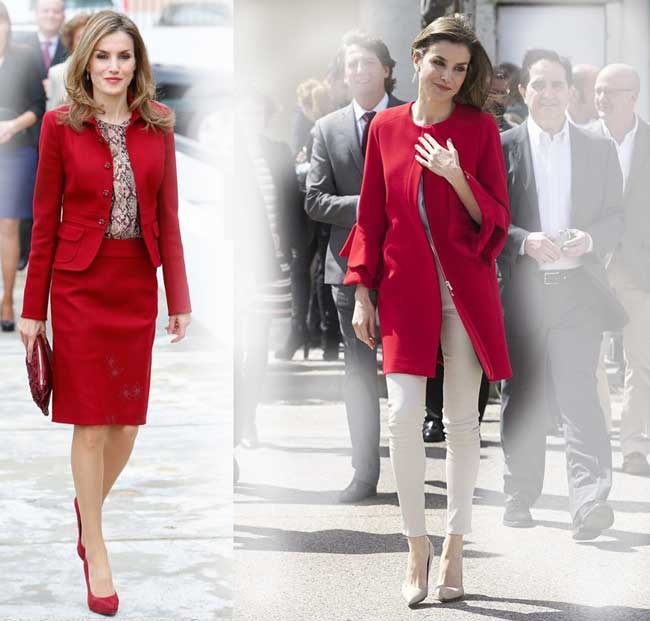 Elégance luxueuse : la reine Letizia