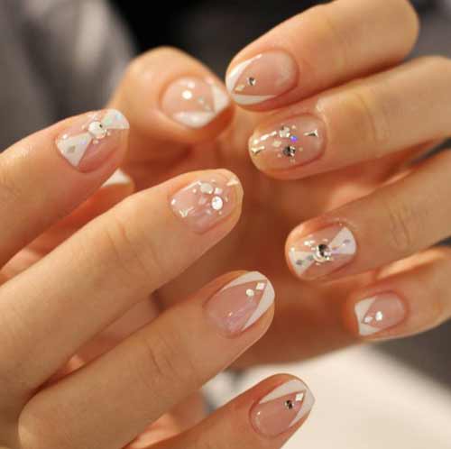 Short nails design