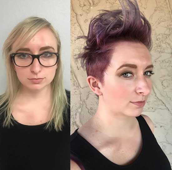 Coupe de cheveux Pixie à partir de cheveux longs: 21 transformations épiques de filles