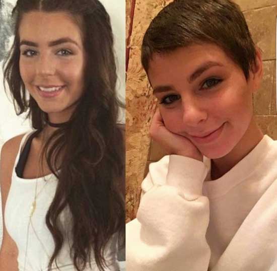 Coupe de cheveux Pixie à partir de cheveux longs: 21 transformations épiques de filles