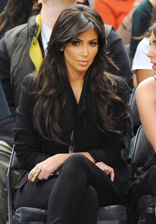 Amincissement et coupe de cheveux Kim Kardashian