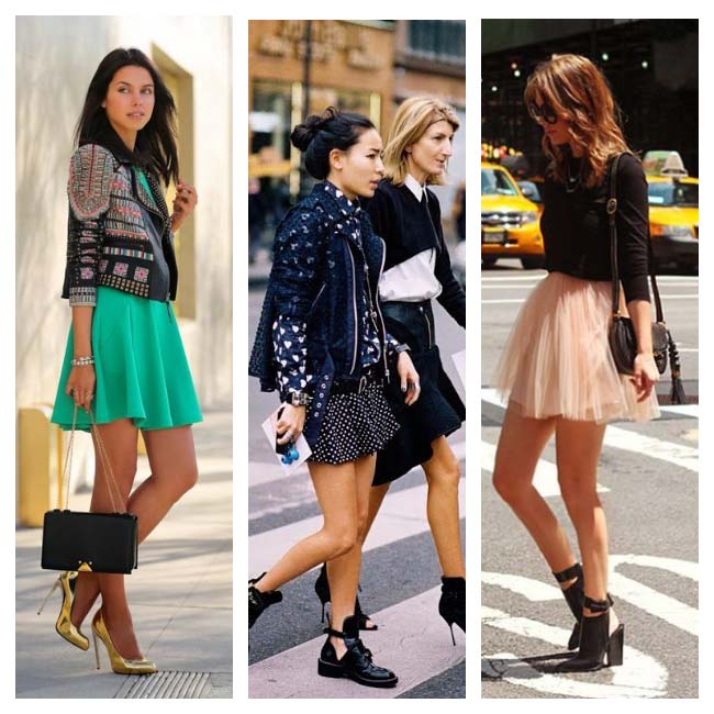 Mini skirts