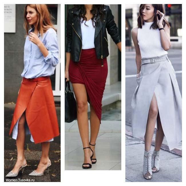 Asymmetrical skirts