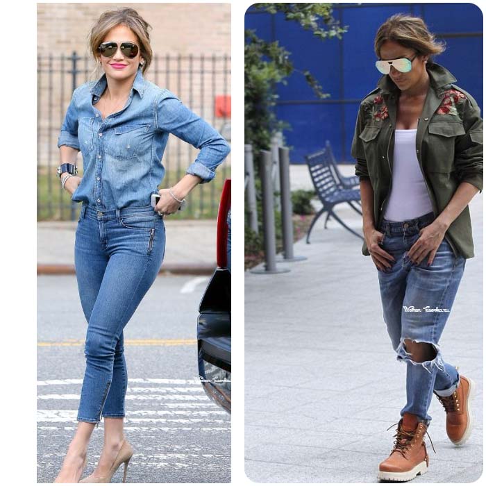 Jennifer's denim style