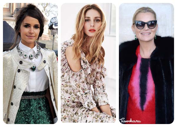 Créatrices de tendances : Olivia Palermo, Kate Moss et Miroslava Duma