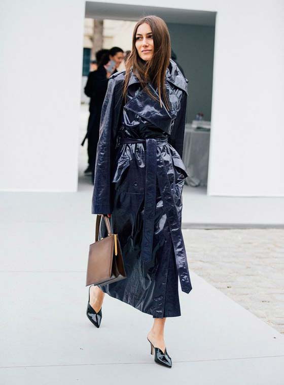 Paris style 2017 trench coat