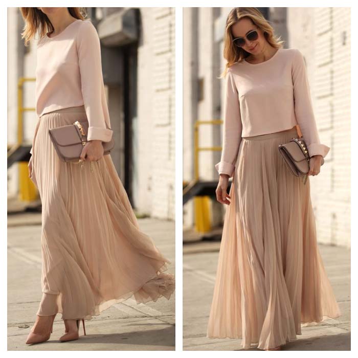 Nude color clothing