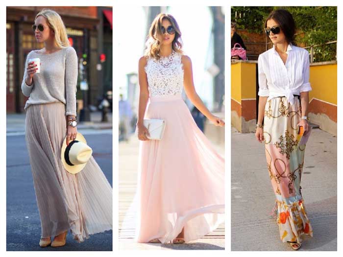 Long skirts 2017 with what to wear