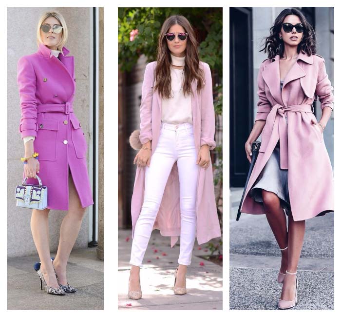 Shades of pink for a girl - spring