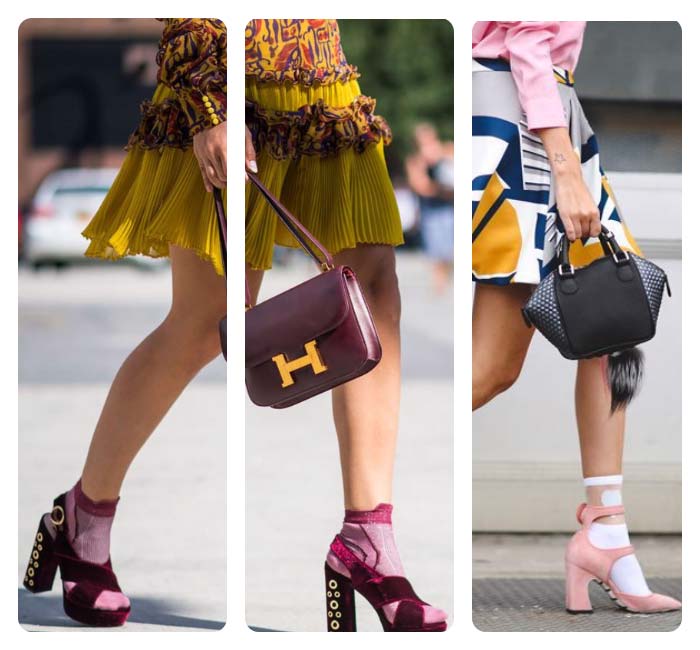 Solid chunky heel trend 2017