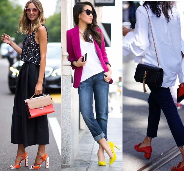 Bright shoes trend 2017