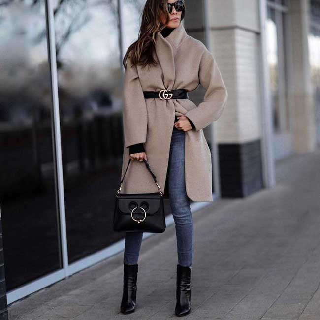 Lightweight oversized coat