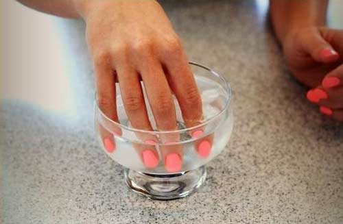 Baths for nails