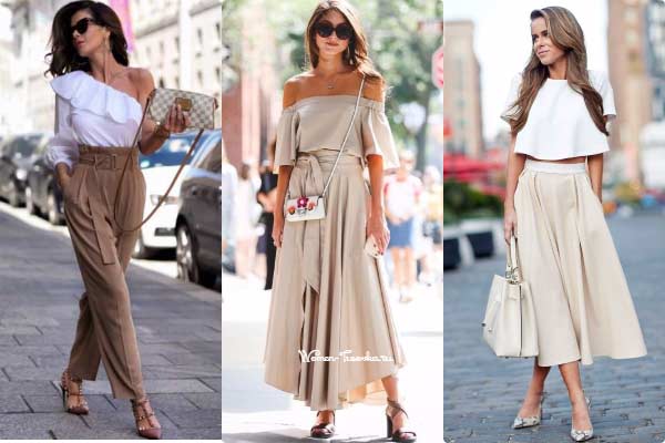 Summer in nude tones