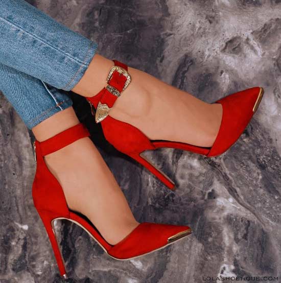 souliers rouges