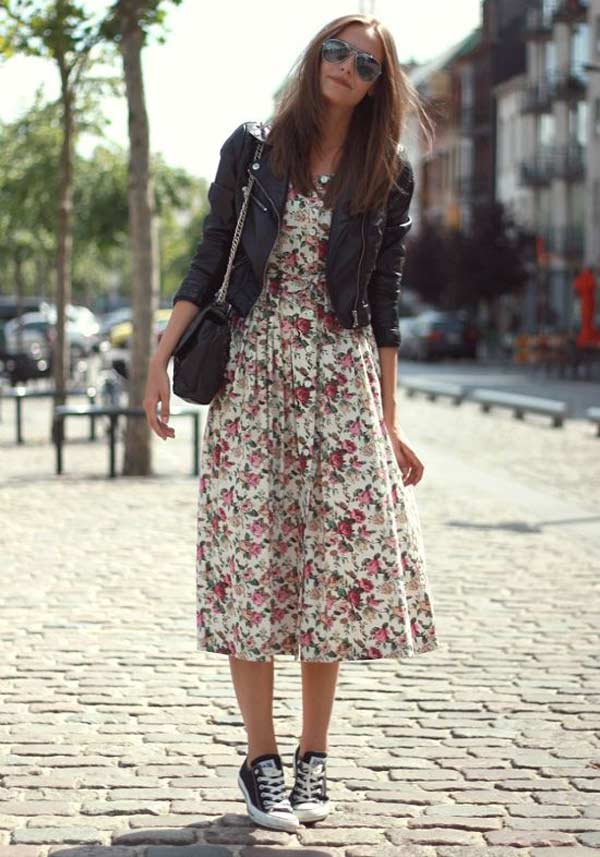 Robe à fleurs