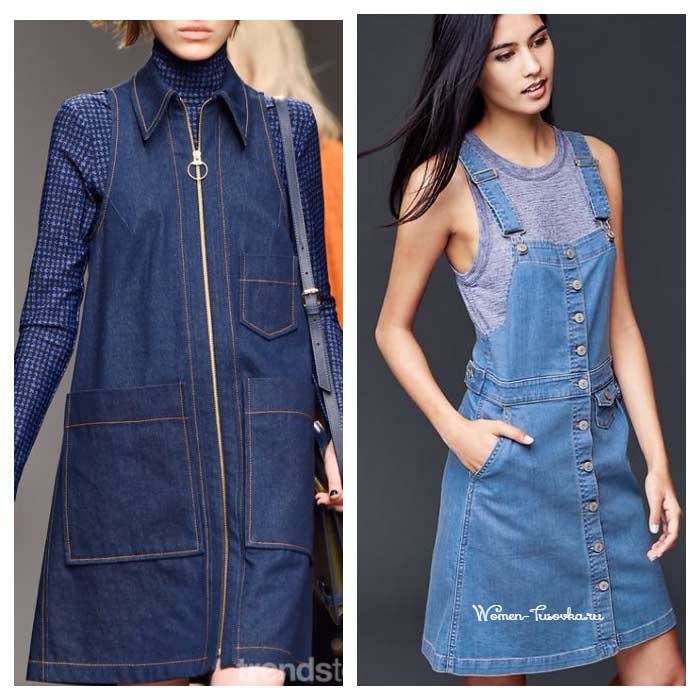 Trend 2017 denim sundress example