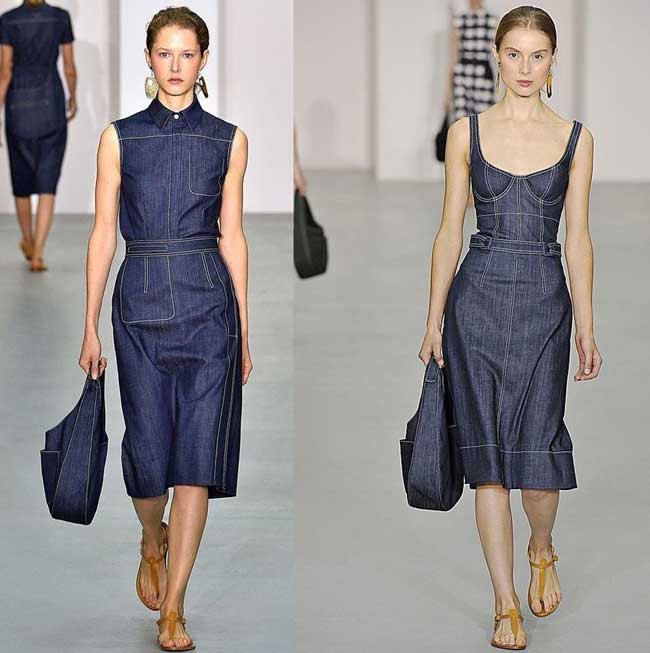 Denim sundresses