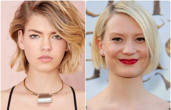 Fashionable haircuts for a round face