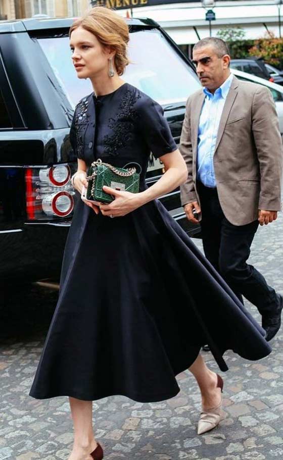 Natalia Vodianova en Dior