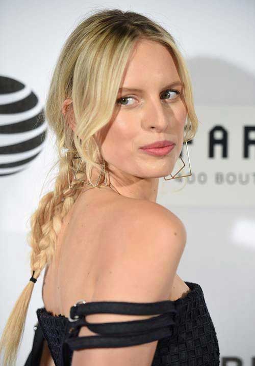 Karolina Kurkova evening make-up