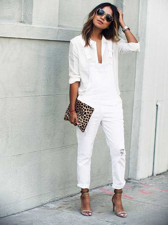 White jumpsuit