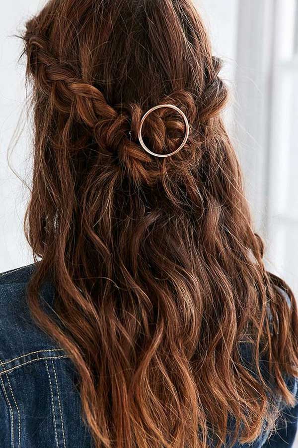 Barrette ronde