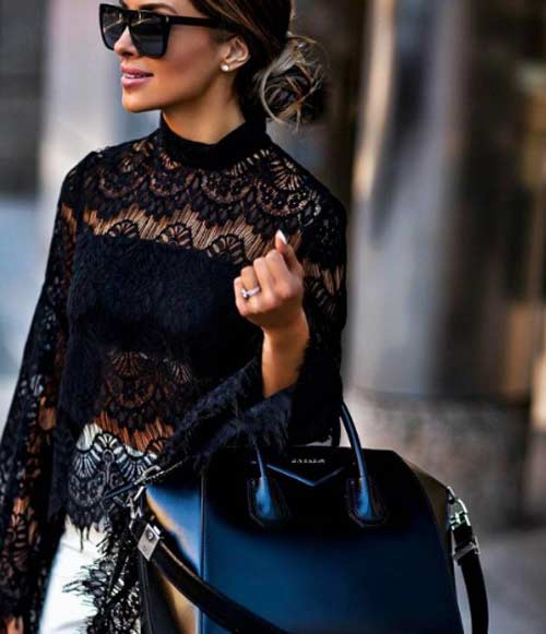 Black lace