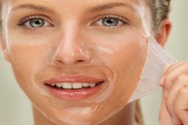 Facial peeling at home