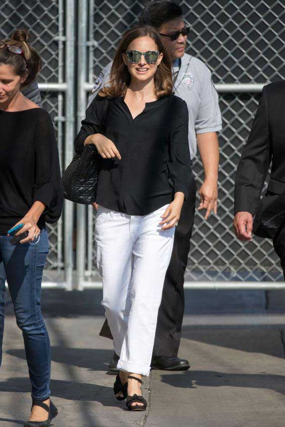 Natalie Portman's athletic style