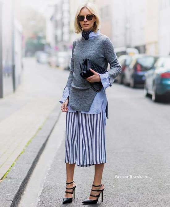 Layered office look